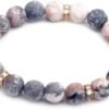Healing Bracelet For Women Anxiety Crystal Bracelet Chakra Beaded Bracelets Rose Quartz Crystals And Healing Stones Yoga Bead Bracelet Calming Stretch Bracelet Stress Relief Gifts For Women