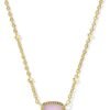 14k Gold-Plated Satellite Short Pendant Necklace, Fashion Jewelry for Women