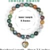 61FQRQhPXcL._AC_SL1400.jpg Healing Crystal Bracelet for Women, 8 mm Natural Gemstone Beaded Bracelet, Love Heart Bracelet Jewelry Gifts for Birthday Mothers Day Valentine's Day Anniversary