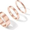 61O9njfkm0L._AC_SL1500.jpg 18K Gold Plated 3 Rings Set | Gold Stacking Rings for Women | Stacking Ring Set