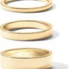 61Sl3MwHf0L._AC_SL1500.jpg 18K Gold Plated 3 Rings Set | Gold Stacking Rings for Women | Stacking Ring Set