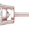 LAB-GROWN Round Cut Diamond Earrings 4 Prong (D-F Color, VS Clarity) Diamond Stud Earrings for Women, Elegant Stud Earrings