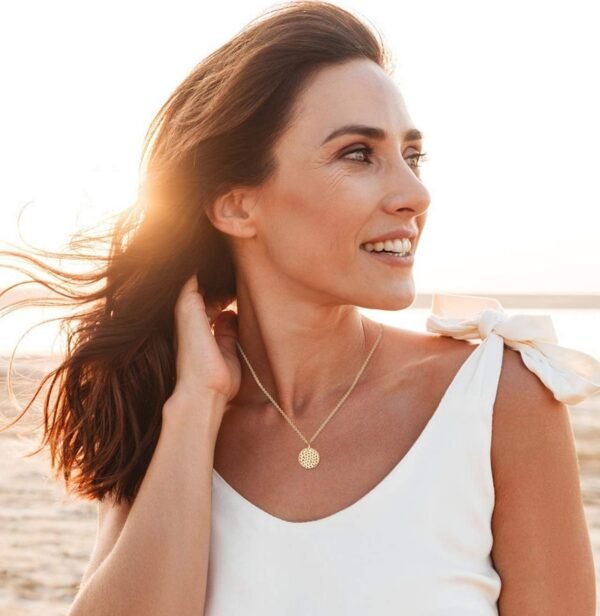 61wG6UkIdhL._AC_SL1314.jpg 20PCS 14K Gold Plated Choker Necklaces for Women, Dainty Gold Diamond Coin Pearl Pendant Simple Chain Necklace Set Cute Gold Layered Necklaces for Women Teen Jewelry Gifts