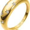 61zwsTr2dqS._AC_SL1500.jpg Gold Plated Rings for Women - Trendy Cubic Zirconia 14k Gold Filled Stackable Rings