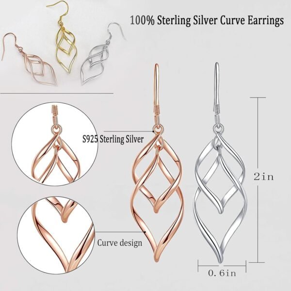 Gold Plated Earrings for Women Hypoallergenic Gold Earrings Statement Earrings for Girl Trendy Fashion Gold Jewelry Gifts Above 12 Years Old