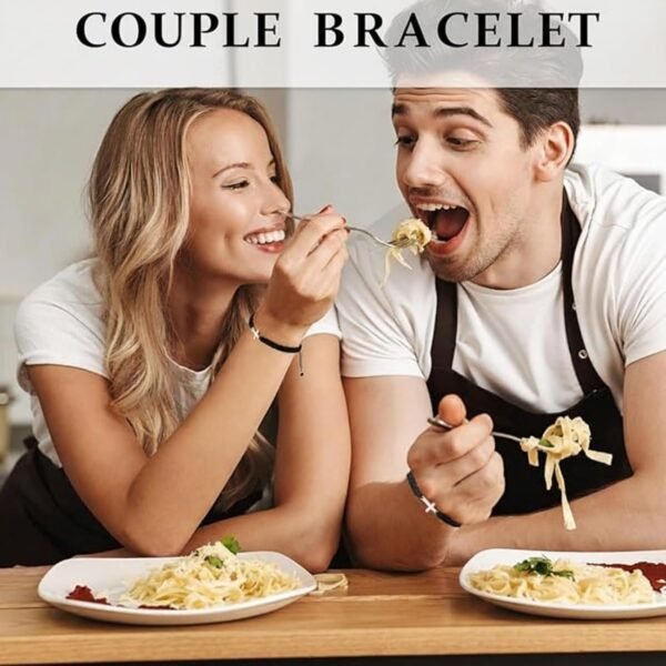 Cross Friendship Bracelet Adjustable Braided Rope Jesus Christian Cross Bracelets Matching Couple String Lucky Strand BFF Wristband for Women Men Boy Girls Easter Baptism