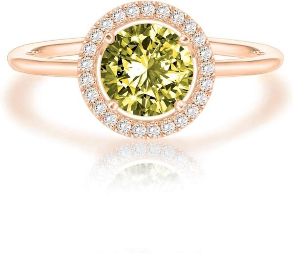 71MYeq7pgNL._AC_SL1500.jpg 14K Gold Plated Crystal Birthstone Rings | Rings For Women