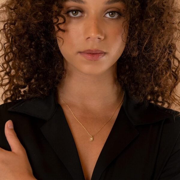 14K Gold Plated Engraved Coin Pendant Necklaces for Women | Byzantine Coin Pendants | Bohemian Necklace