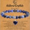 81G6YUOqmlL._AC_SL1400.jpg Healing Crystal Bracelet for Women, 8 mm Natural Gemstone Beaded Bracelet, Love Heart Bracelet Jewelry Gifts for Birthday Mothers Day Valentine's Day Anniversary