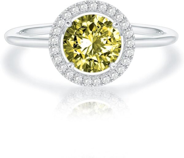 81qRV1t1l2L._AC_SL1500.jpg 14K Gold Plated Crystal Birthstone Rings | Rings For Women